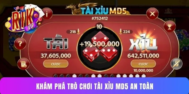 Khám phá trò chơi tài xỉu MD5 an toàn